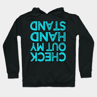 Check Out My Handstand Funny Gymnastics  Boys Girls Hoodie